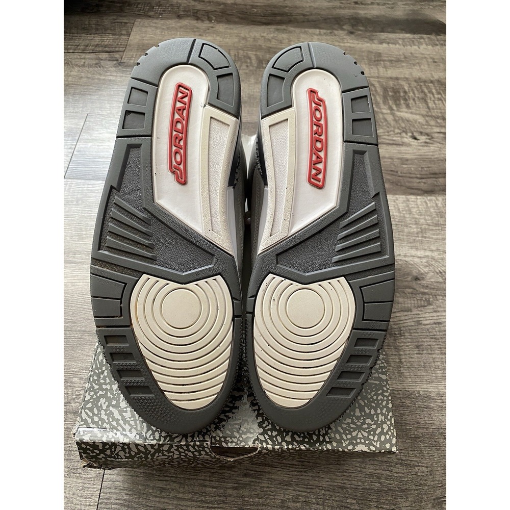 Size 13 - USED Jordan 3 Retro‎ Mid Cool Grey - Picture 5 of 5
